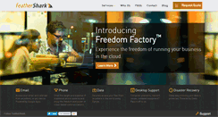 Desktop Screenshot of feathershark.com